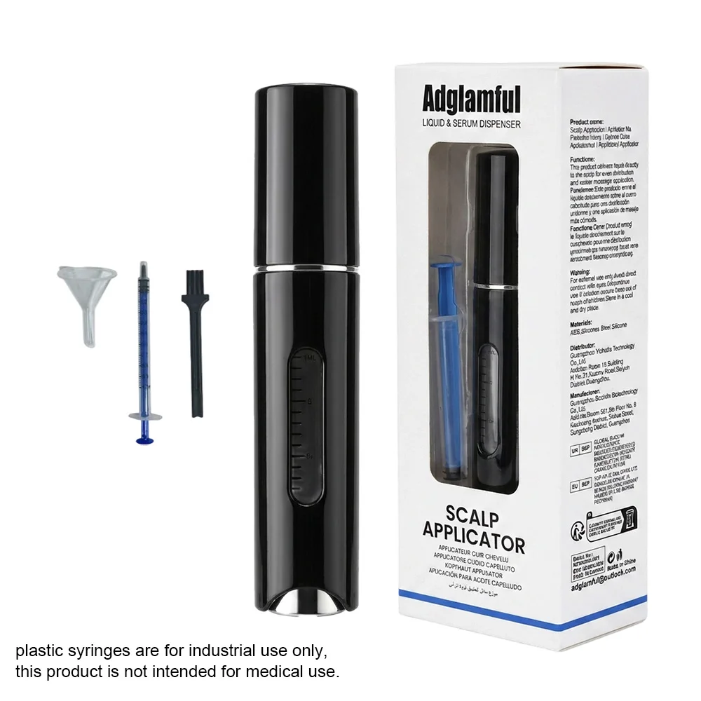 4-in-1 Roller-Ball-Kamm für die Kopfhaut mit Minoxidil- und ätherischen Öl-Applikator, Massage- und Haarpflege-Set für Zuhause und Salon – Detail 10