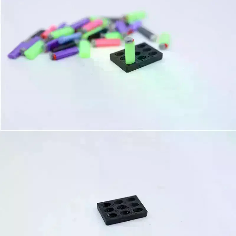 1 Set 1/12 Dollhouse Mini  With Base Model Toys Cigar Cigarette Ornament Doll House Decoration Accessories