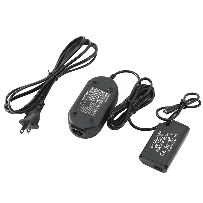 DMW-BLJ31 DCC16 Dummy Battery For Panasonic S1 S1H S1R Camera Dummy Coupler Power Cable