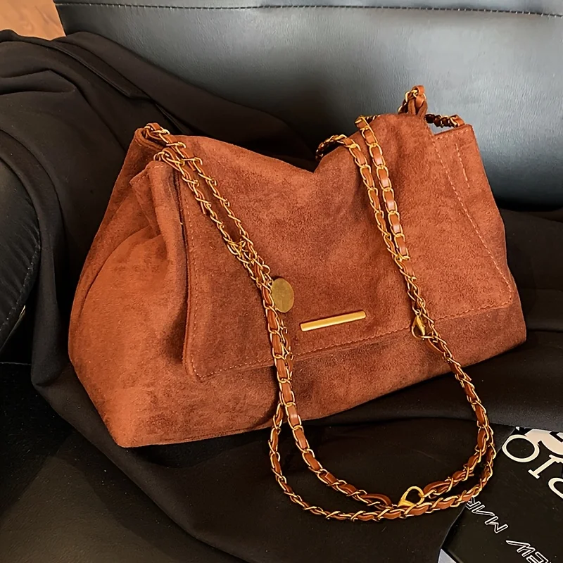 Perfect Lily Damen-Umhängetasche im Vintage-Stil, große Umhängetasche, elegante Handtasche mit abnehmbarem Riemen, langlebig für lässige formelle Veranstaltungen – Detail 1