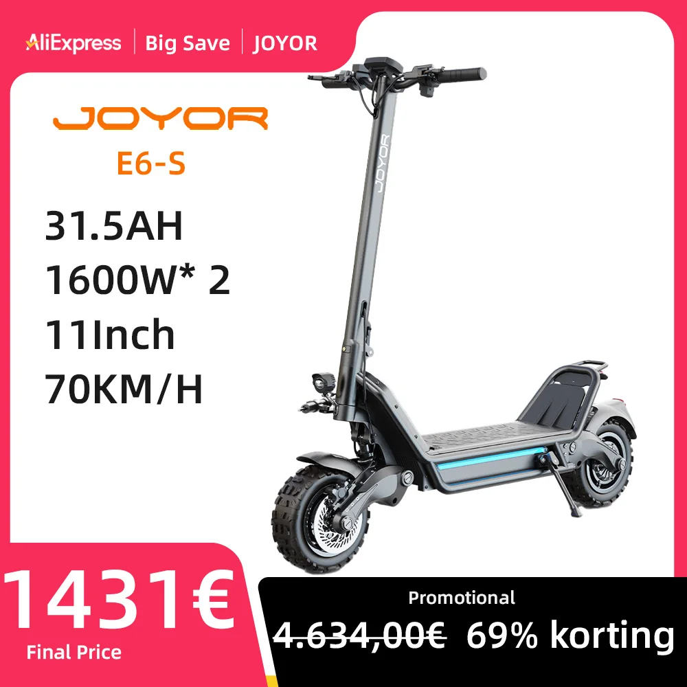 Joyor E6-S Adult Electric Scooter 11