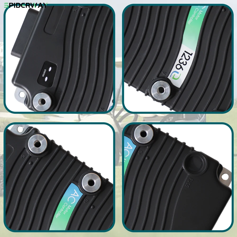 80V 350A AC-Motorsteuerung kompatibel mit Curtis 1236E-6421, Motorsteuerung für Gabelstapler, Hubwagen, Golfwagen