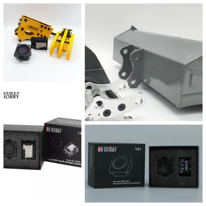 

Металлическая быстросъемная муфта Double E EC160E/большое ковшовое/захват/молоток для модели гидравлического экскаватора RC 1:14 E010 E111