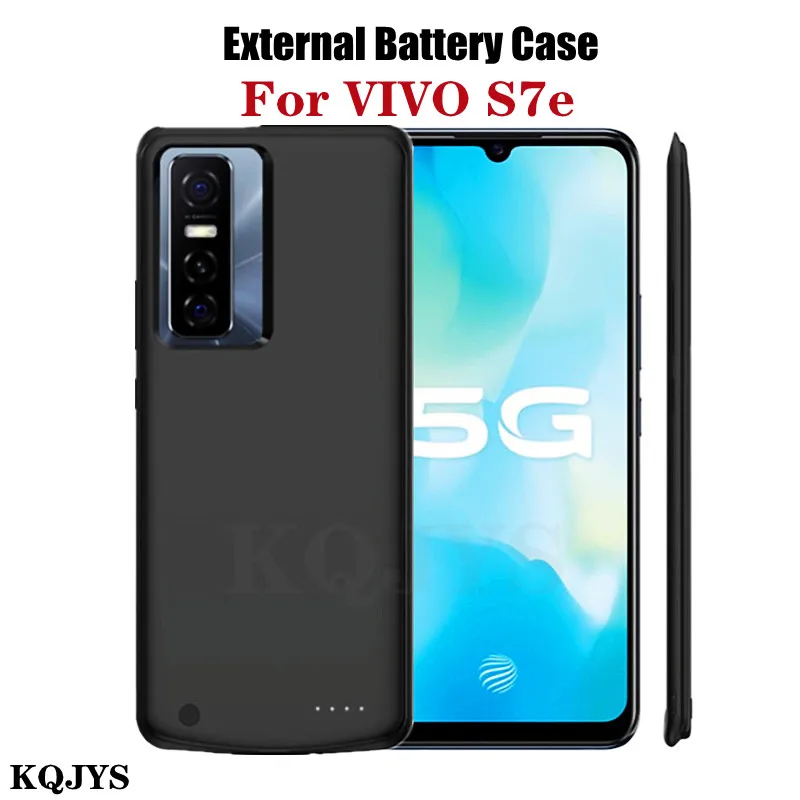 

KQJYS 6800mAh Battery Charger Cases For VIVO S7e External Power Bank Battery Charging Cover For VIVO S7e battery Case