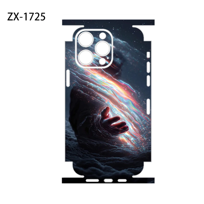 OscarSkinZ Wrap For iPhone1716 Pro Max Sticker 15 14 Plus Back Film 13 12 Mini Protective Decal Side Frame Back Protector