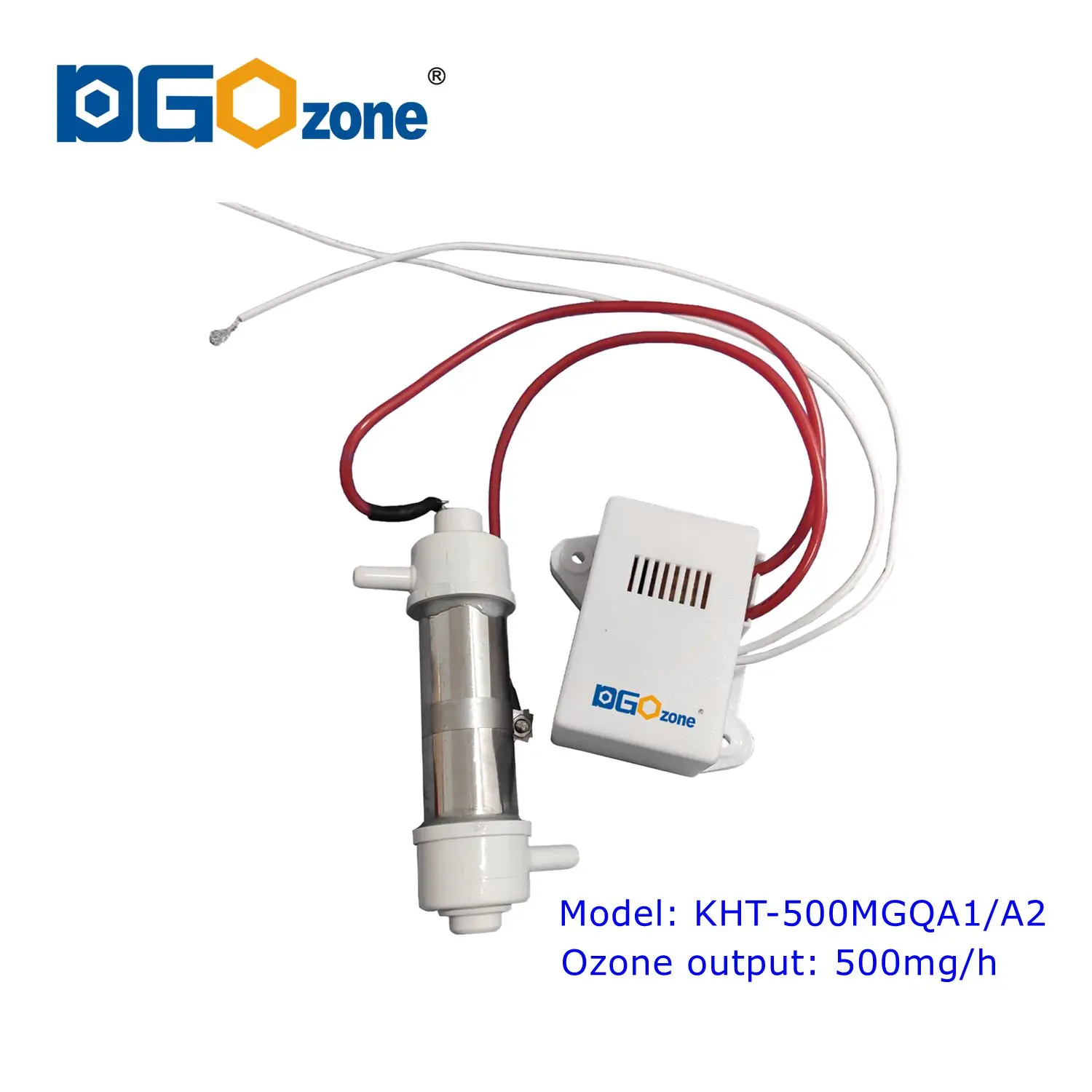 100mg 200mg 500mg Quartz Tube Ozone Generator for Water Purifying Glass Tube Ozone Cell Ozonizer DGOzone view 4