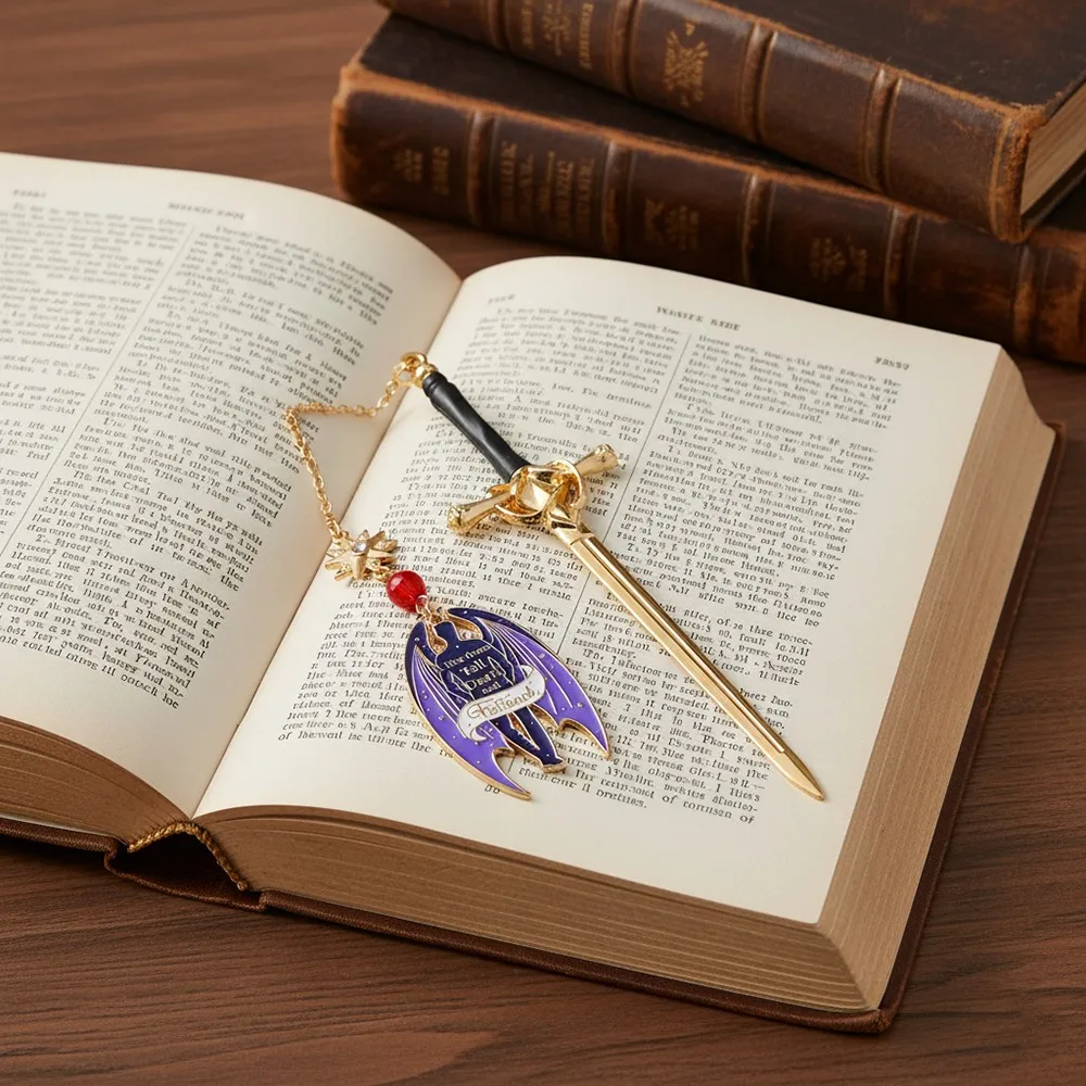 Acotar Night Court Bat Boy Spada Segnalibri Fantasy Fanfiction Segnapagina Decorazioni per libri Amanti della letteratura Regali fantastici