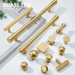 BRASS LIFE Knurling Handles For Cabinet And Drawer Wardrobe Handles Kitchen Cabinet Pulls Drawer Knobs Furniture Handles