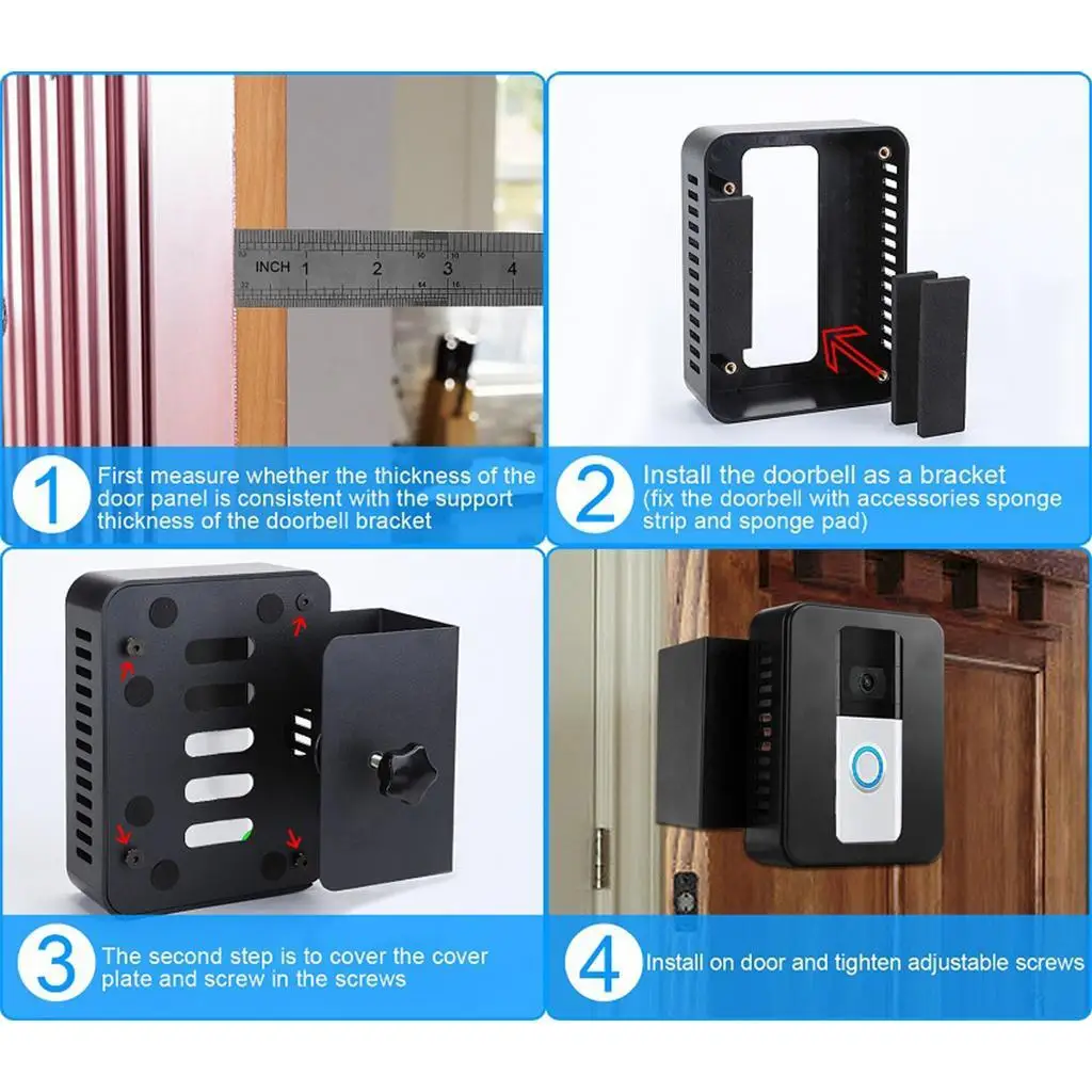 Video Doorbell Door Mount Security Systems Camera Most Model for Office Room