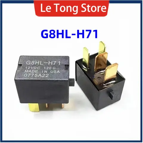 2 5PCS Original relay G8HL-H71 For Honda Accord Civic CRV Fit Eight Generation Front Van Odyssey air conditioning relay