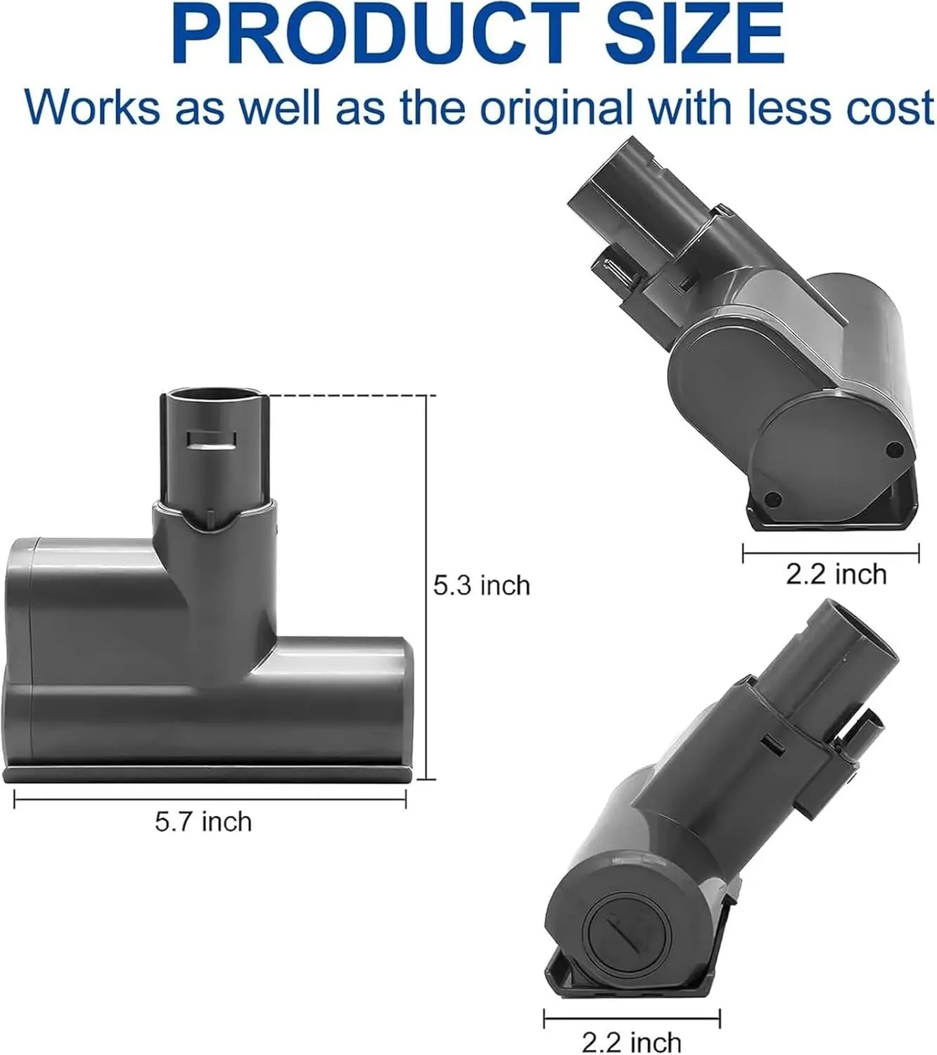 Mini Motorized Tool Brush Head For Dyson V6 DC45 DC58 DC59 Stick Vacuum Cleaner Head Replacement Parts for Mattress Tool for Bed