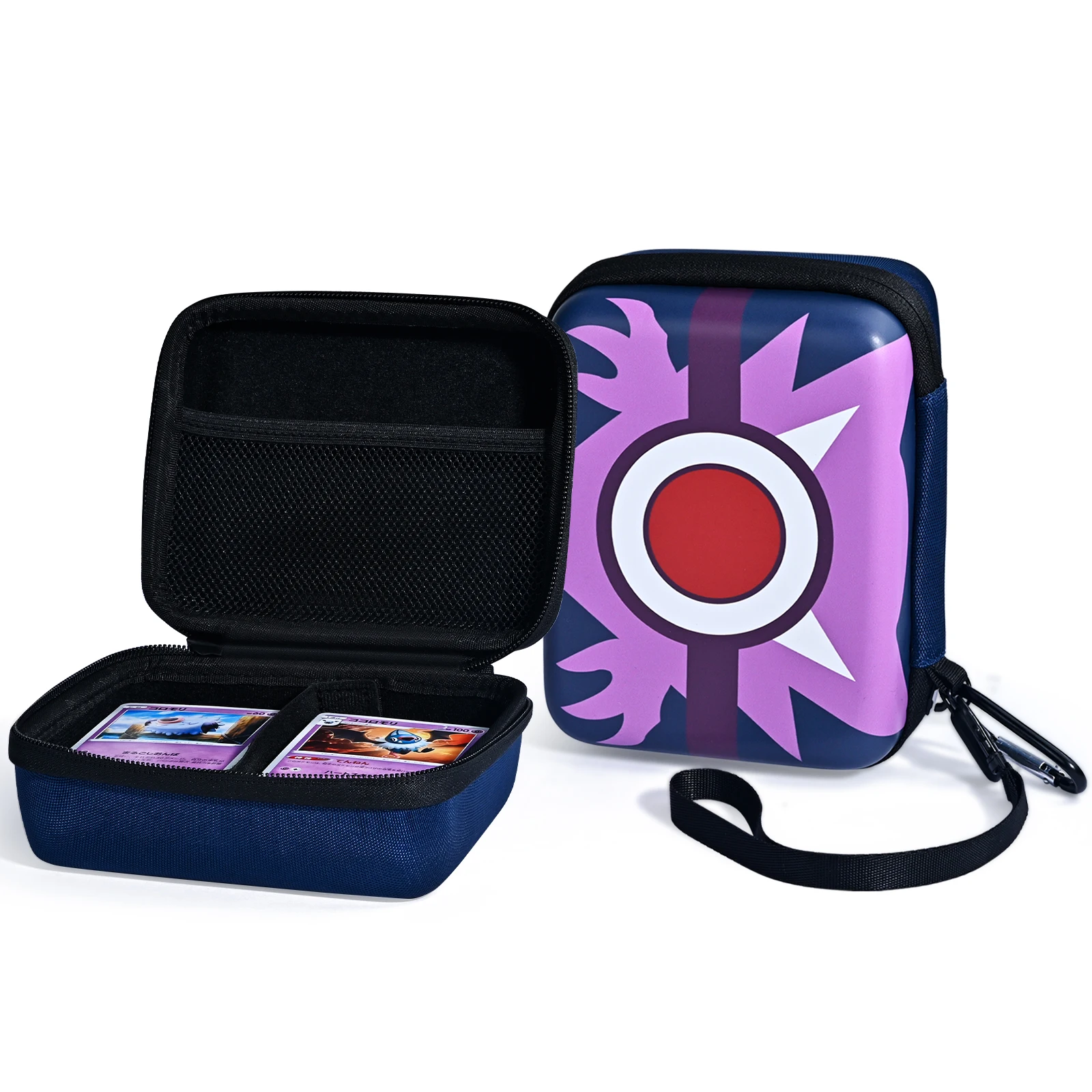 Boîte à cartes en métal doré, 400 pièces, lettres dorées, cartes à jouer espagnoles, Metalicas Charizard Vmax Gx, étui pour cartes de jeu de Collection