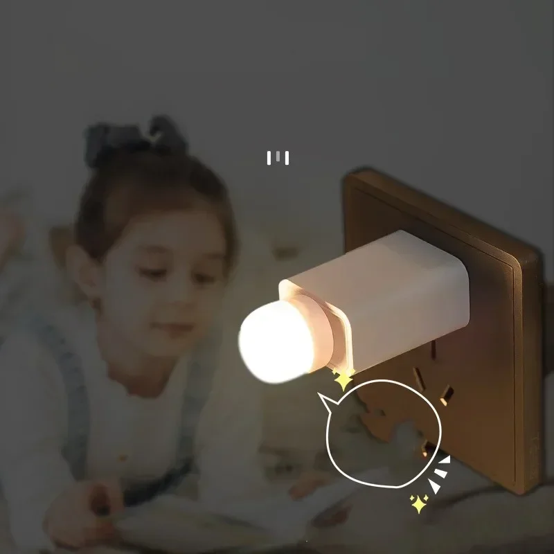 Mini lámpara LED USB portátil para dormitorio, luz brillante de lectura para banco de energía, PC, portátil, Notebook, luz nocturna para el hogar,