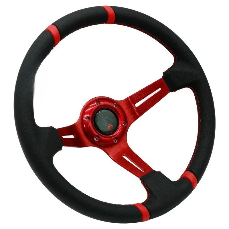 

14-Inch, car modified steering wheel, GM Big Dipper Jetta Swift Yishen Lingshuai racing titanium wheel