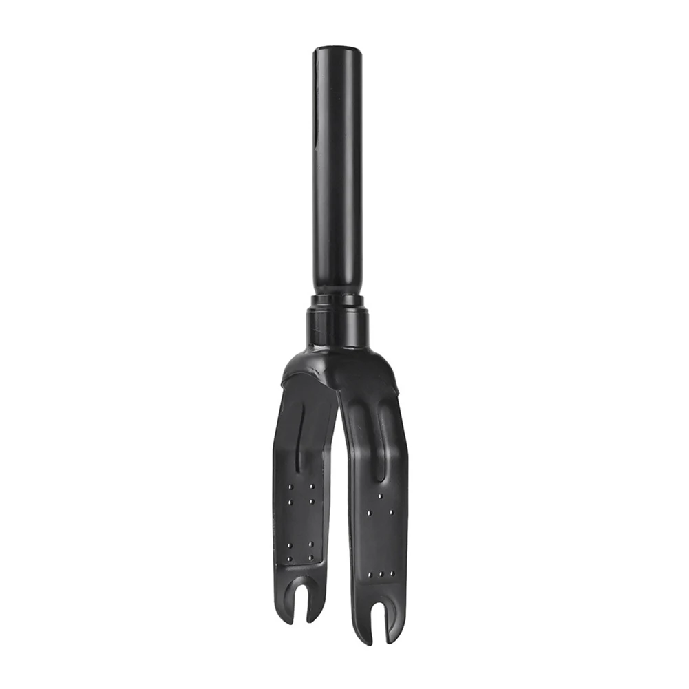 About 760g Aluminum Alloy Scooter Fork Stable Ride Black Color Comfortable Ride Precise Dimensions Sleek Design