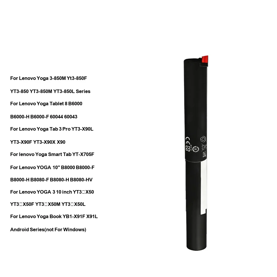 

For Lenovo Yoga 10" 3-850M Book Tab 3 8 10 Pro L13D2E31 / L13C2E31 L15D3K32 / L15C3K32 L13C3E31 / L13D3E31 Battery