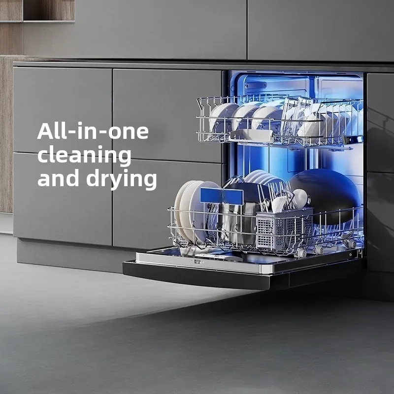 

Independent embedded dishwasher official household automatic sterilization and disinfection