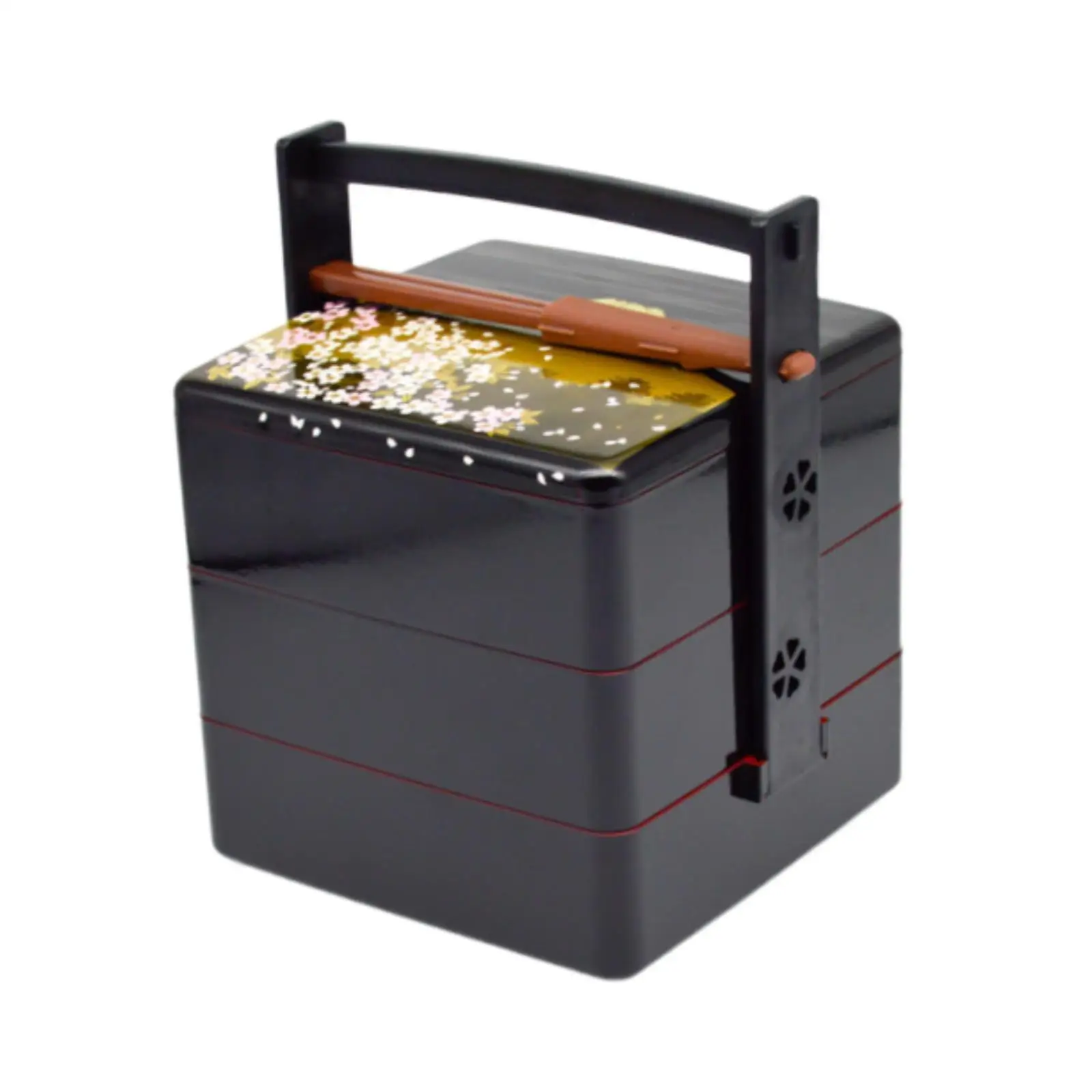 Lunch Box for Sushi, Rice, Sauce Food Container Snack Serving Japanese Bento Box for Office Wedding Kitchen Restaurant Party