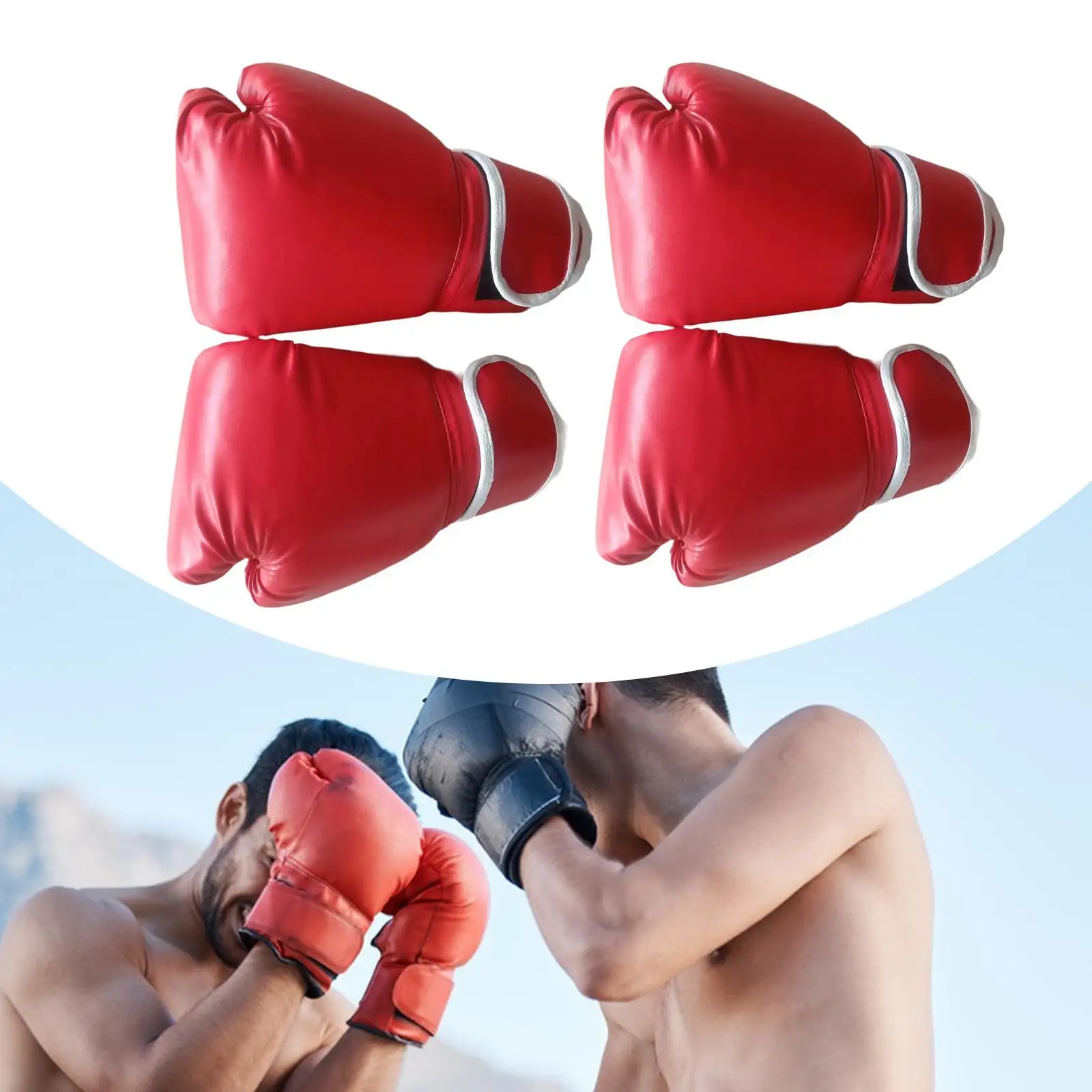 Boxing Gloves Boxing Practice Training Gloves for Grappling Sanda Karate