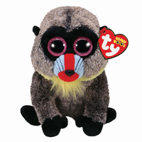 Ty Beanie Boos Plush Toy Wasabi The Mandrill Doll Animal Anime Collection