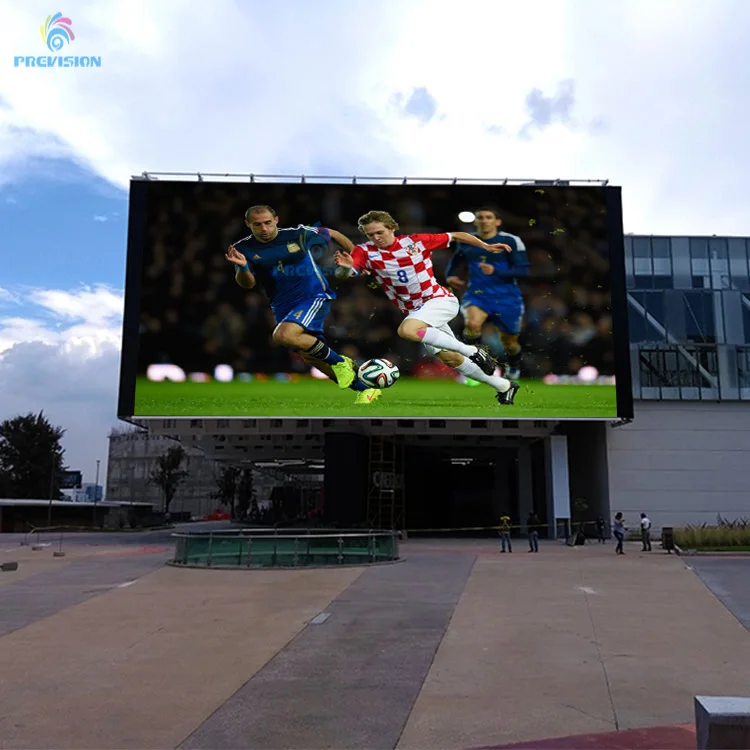 شاشة عرض لوحة LED خارجية عالية الدقة P3 P4 P5 P6 P8 P10 للإعلان