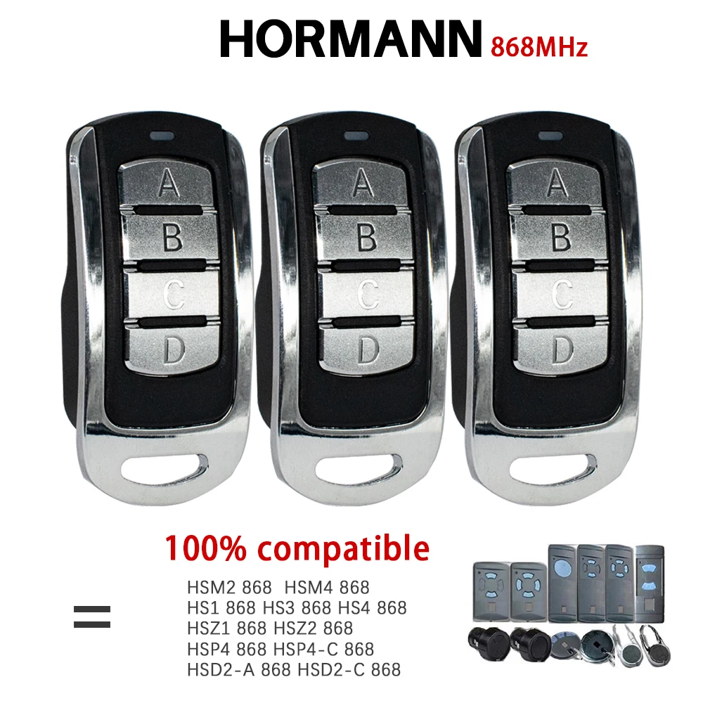 

HORMANN HSM2 HSM4 HSE2 HS2 HSE4 MARANTEC Digital 384 D302 D304 D321 Пульт дистанционного управления для гаражных ворот BERNER 868 МГц Дубликатор открывания