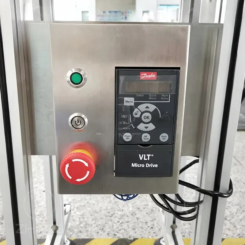 Dispositivo de codificação de data de validade, fixação de garrafa, impressão, transportador, máquina de codificação de data, etiquetadora de código de data