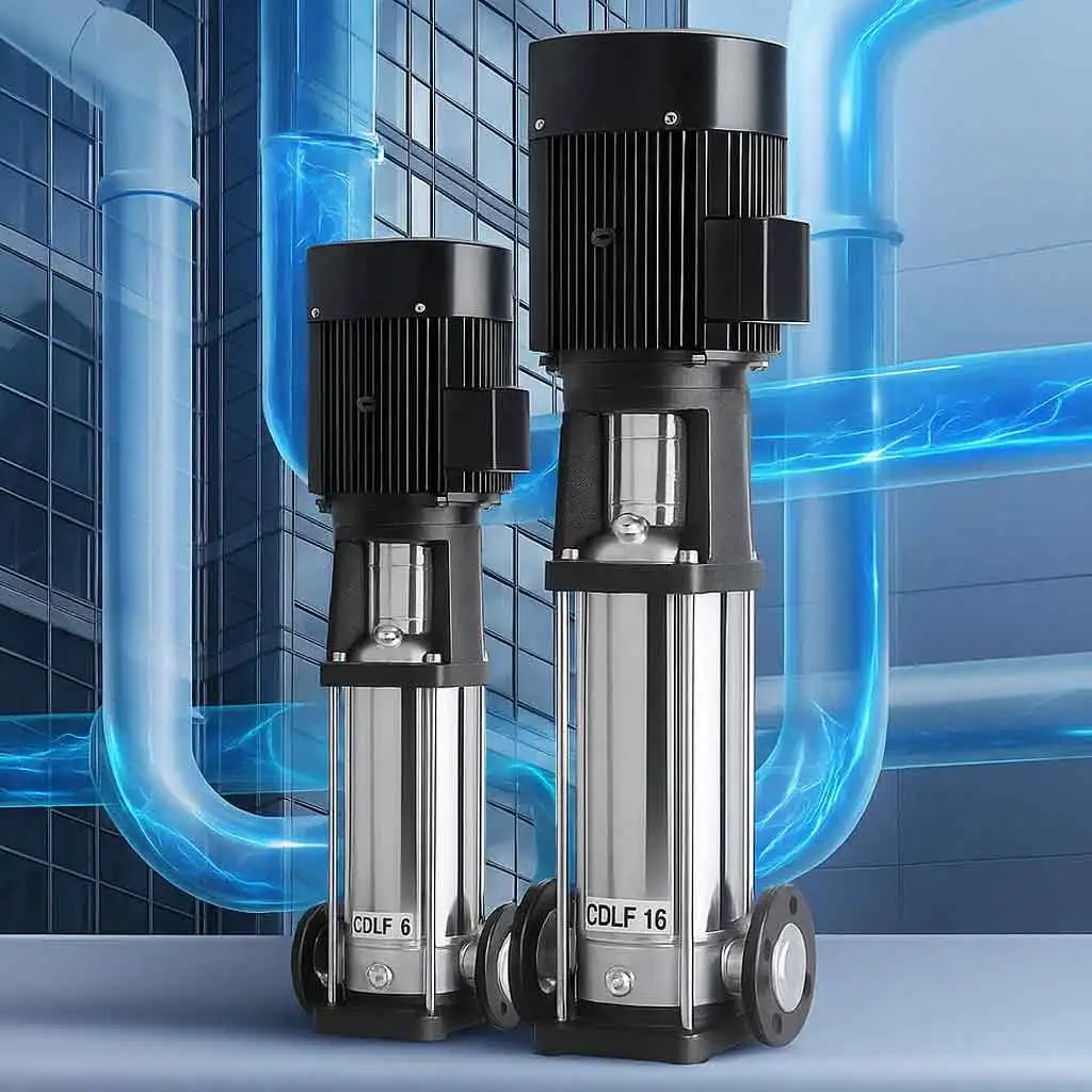 Large Water Delivery Big Flow Water Pump Stainless Steel 80hp 3 Inch Pump for Industrial Pipeline Conveying
