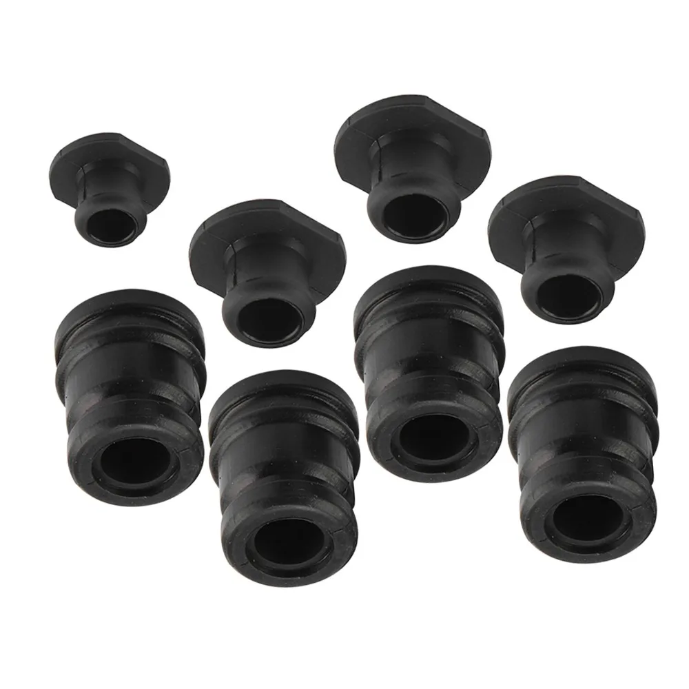Black ​Handle AV Buffer & Plug Cap Mount Set​ High hardness Ideal replacement ​Handle AV Buffer Plug Mount Set​ Easy to install