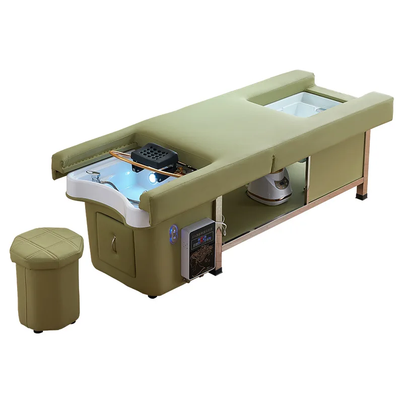 

High-end electric bed beauty salon special shampoo massage massage massage bedside treatment water circulation