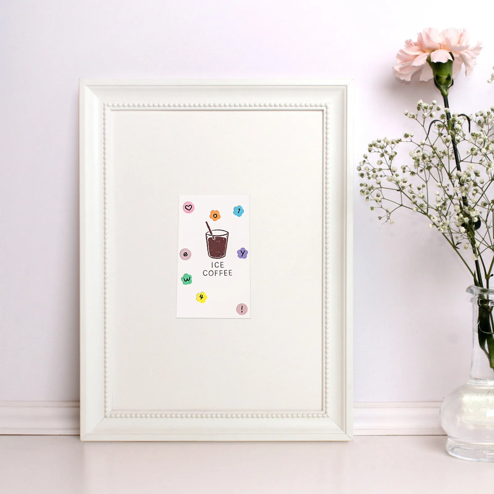 

15 Sheets Adorable Letter Stickers Washable Alphabet Decals for Journaling Planner Decoration Creative Stationery Supply