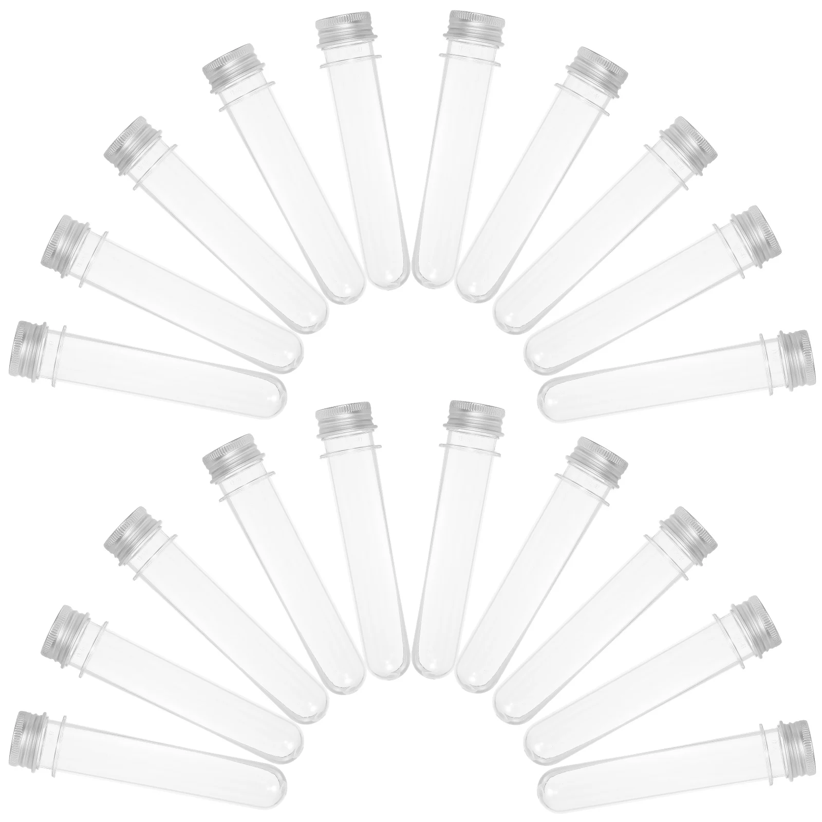 

Plastic Test Tubes PET Clear Containers Candy Boxes Gift Treat Box Science Experiment Hydroponic Plants Craft Items Home