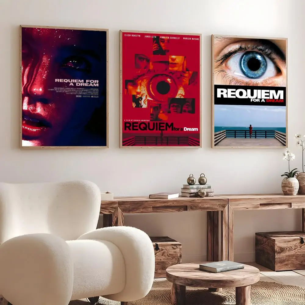 Movie Requiem for a Dream   Print Wall Art Pictures Canvas Painting Living Room Bedroom Home Decor Poster