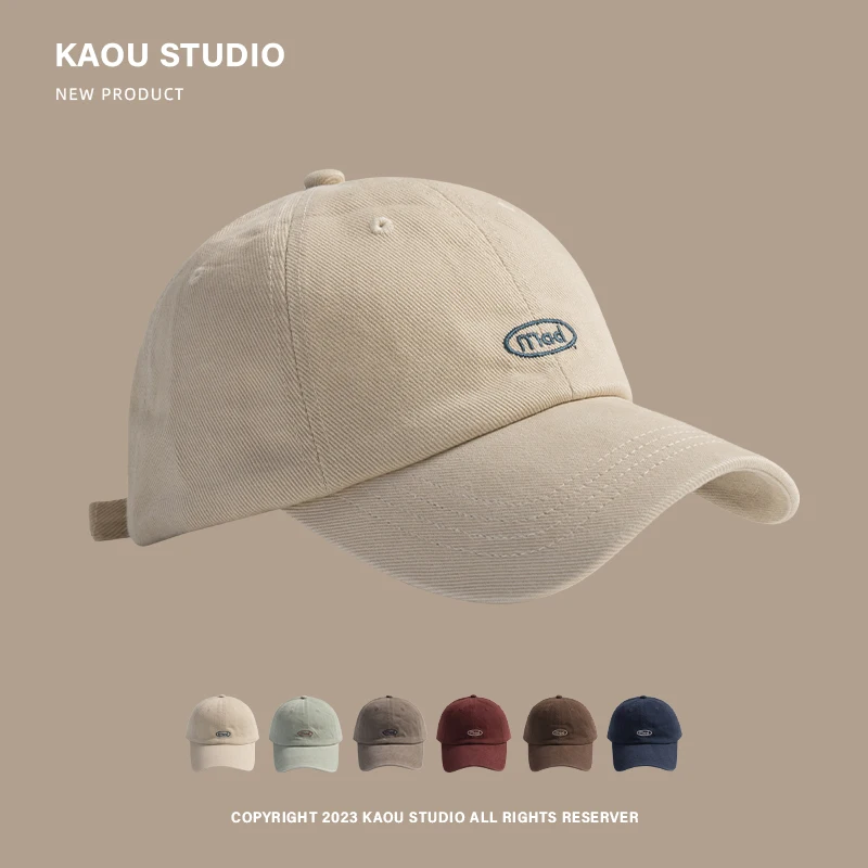 

Casual hat children's 2024 new letter embroidery soft top sunshade cap men's baseball cap tide