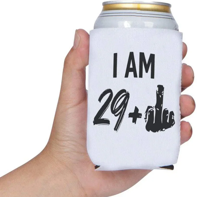 29 + 1 Beer can Cooler Men Women beach pool trip BBQ fishing Thirty AF 30 years old 30th Birthday Party Decoration supplies Gift