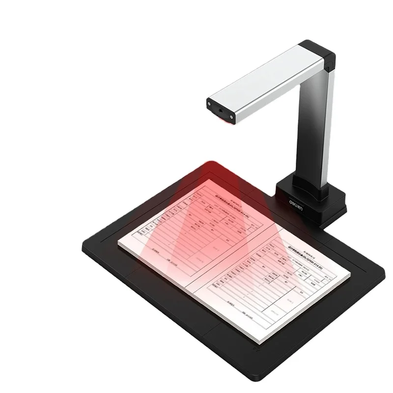 Deli 15152 HD Professional Office Online Course Collection Certificate Book Scanner