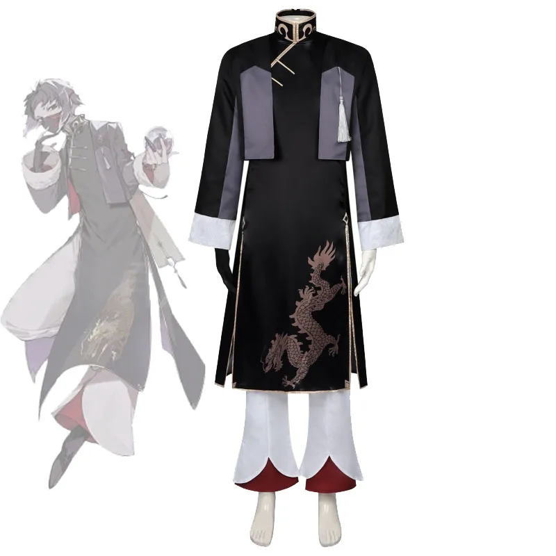 

Хэллоуин Рюносуке Акутагава Косплей Костюм Бунго Бродячие Собаки Аниме Одежда Comic-con Косплей Сценические Наряды