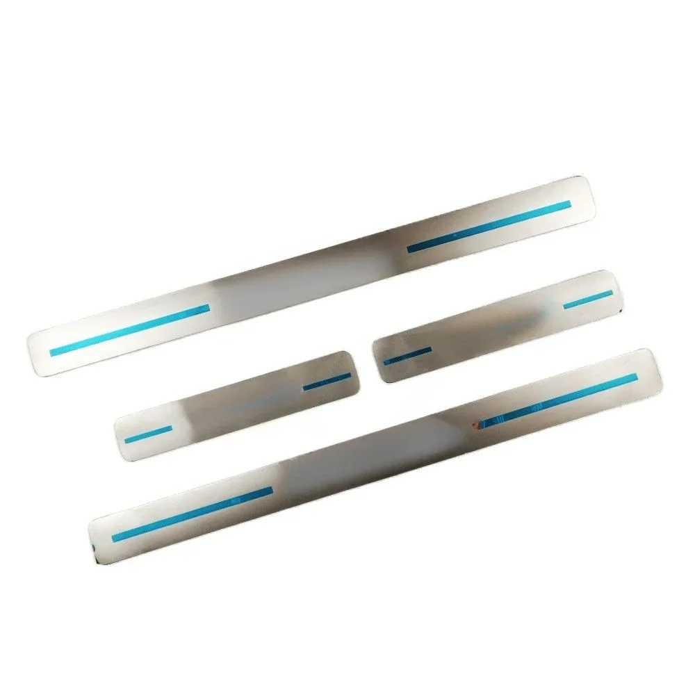 For Volkswagen Passat B8 2019-2021 4PCS Car styling Ultrathin Stainless Steel Door Sill Scuff Plate Articlefor