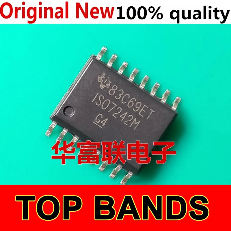 10pcs iso7242mdw iso7242m sop-16 ic Chipsatz neues Original