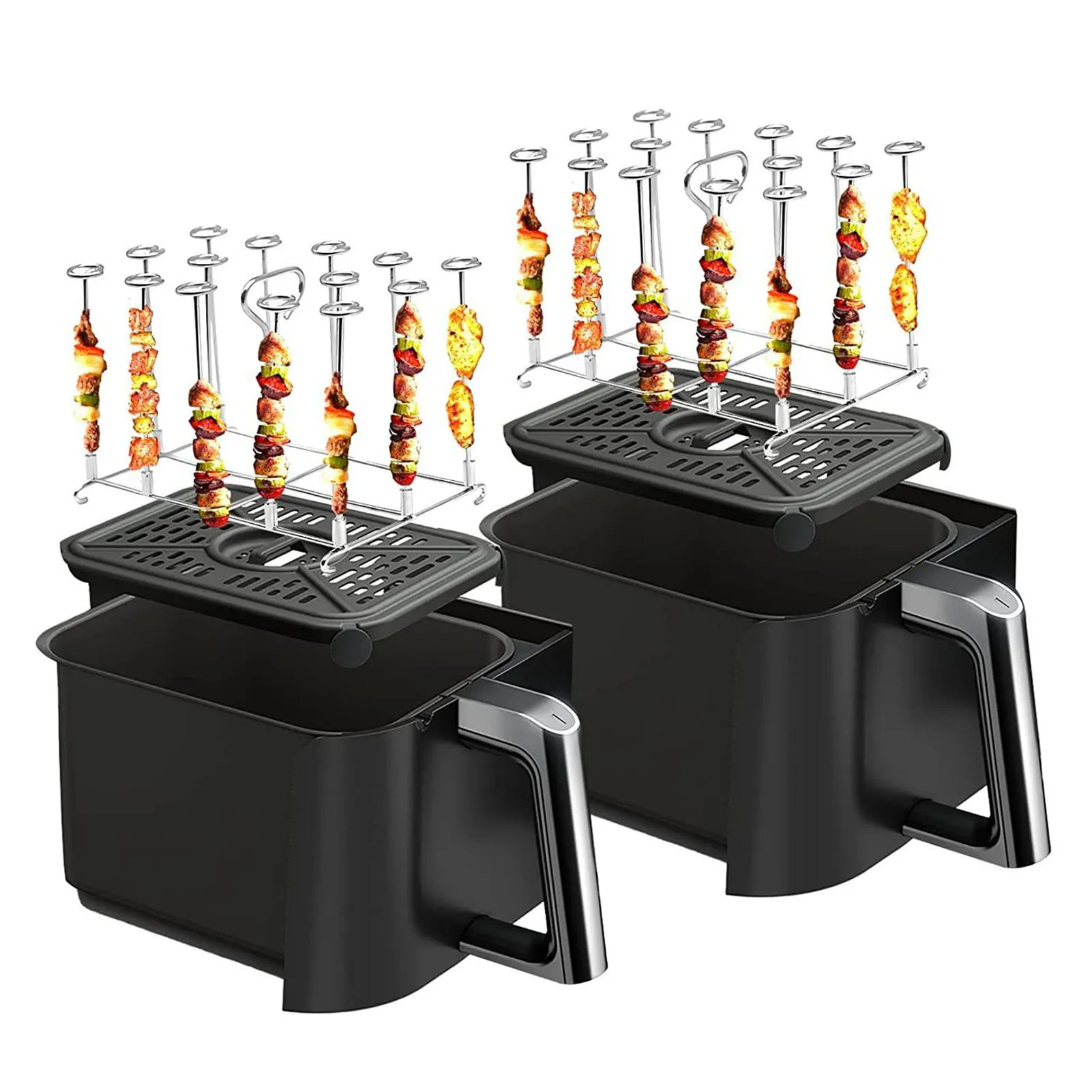 رف مقلاة من الدرجة الغذائية ، حامل سيخ ، رف شواء ، DZ201 ، 8 كوارت