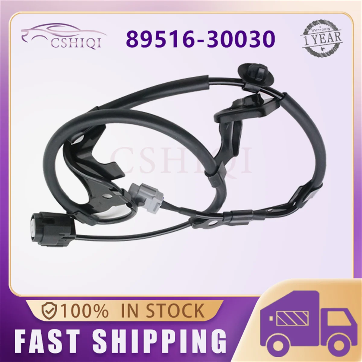 Capteur de vitesse de roue ABS avant gauche, pour Lexus IS250 IS300 IS350 GS350 GS430 GS460 GS450h, fil de commande antidérapant, 89516-30030 8951630030