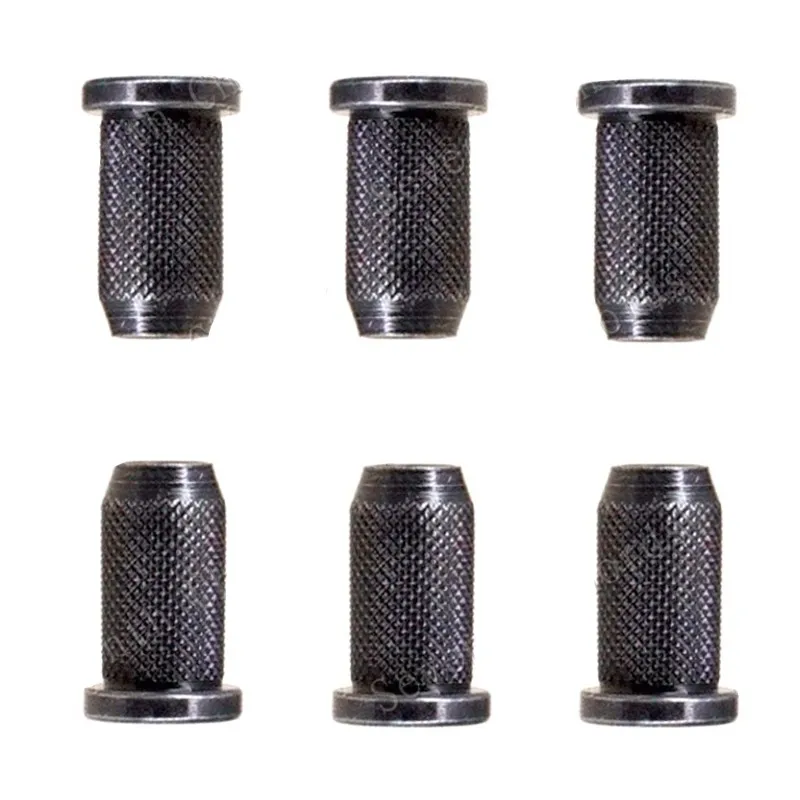 12Pcs Gitarre String Montage Aderendhülsen Buchse Set Für Elektrische Gitarre Brücke Gitarre String Retainer Zubehör Teile 3 Farben – Detail 7