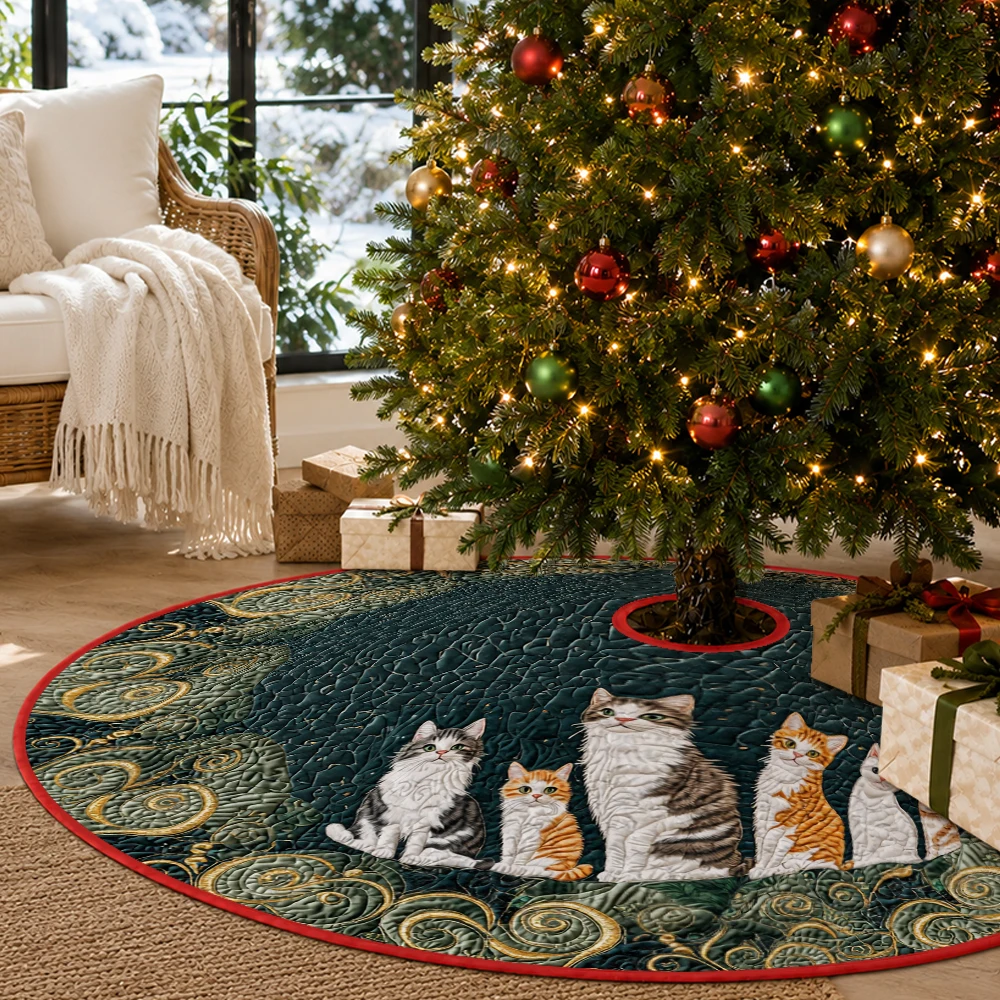 Embroidery Xmas Decorations - Jit, 1 unidad, faldón acolchado con