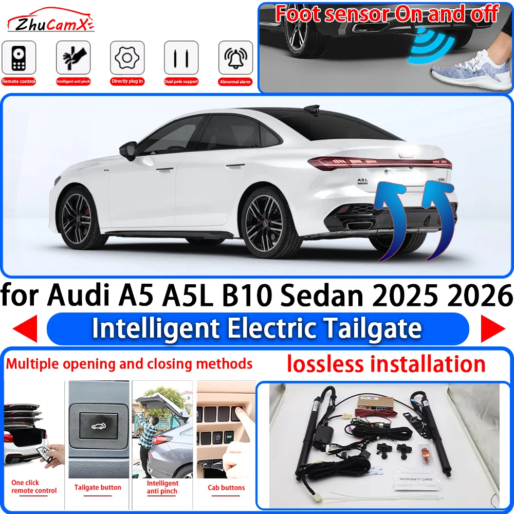 for Audi A5 A5L B10 Sedan 2025 2026 OEM Power Liftgate Trunk Electric Suction Tailgate Intelligent Tail Gate Lift Strut System