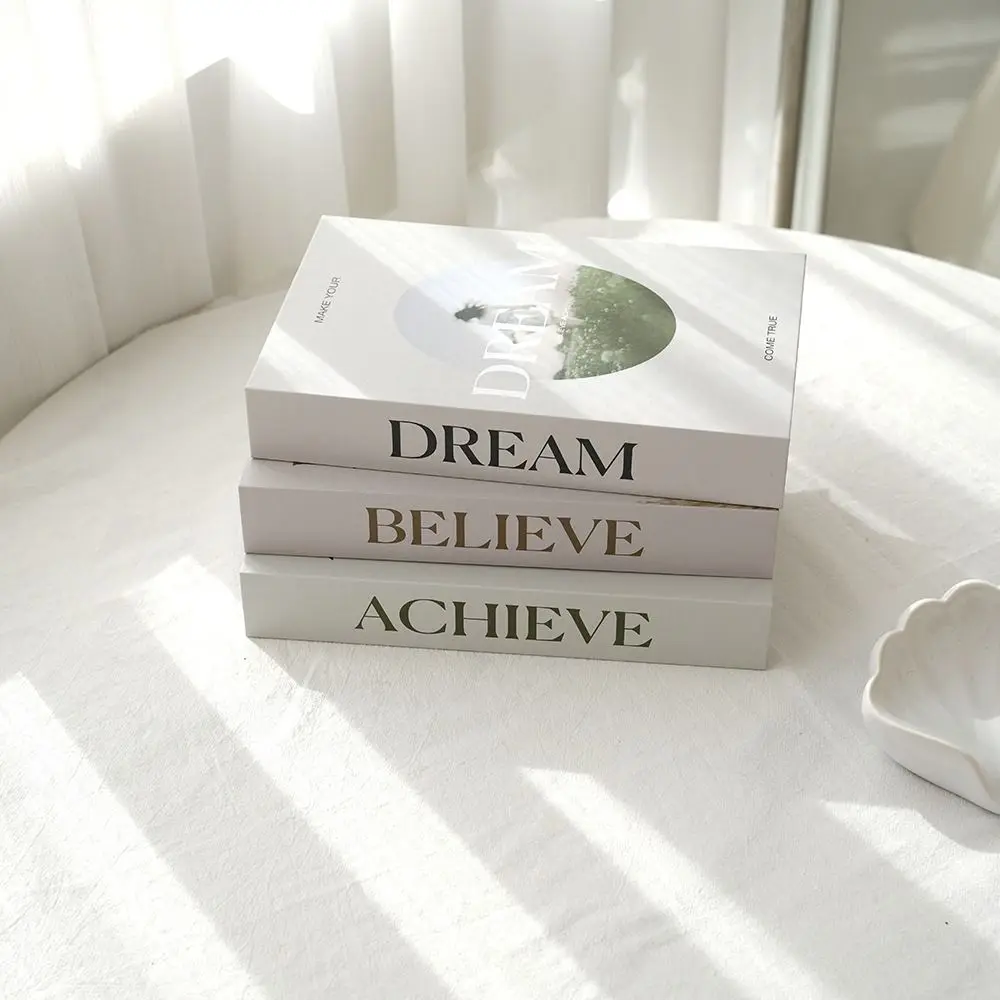 Fashion Foldable Fake Books Ornament Photography Prop Book Shelf Display Decorative Book Simulation Book Home Decoration