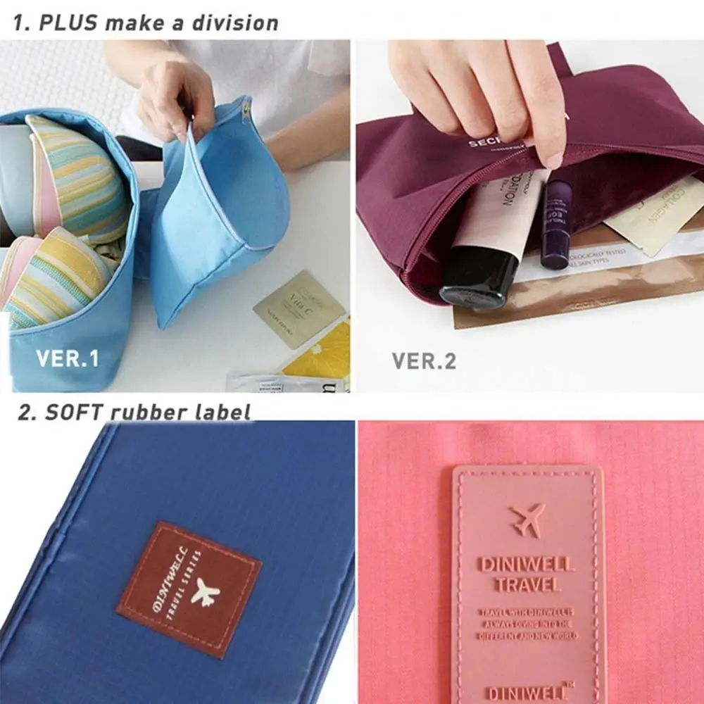 Calzino per bagagli in poliestere accessori da viaggio divisorio borsa portaoggetti cassetto armadio organizzatore borsa portaoggetti per biancheria intima scatola portaoggetti per vestiti