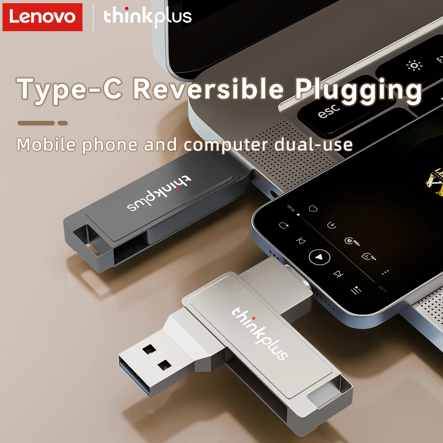 pen-drive-usb-32-tipo-c-dual-color-lenovo-flash-drive-metalico-de-alta-velocidade-com-interface-dupla-para-escritorio-e-uso-diario