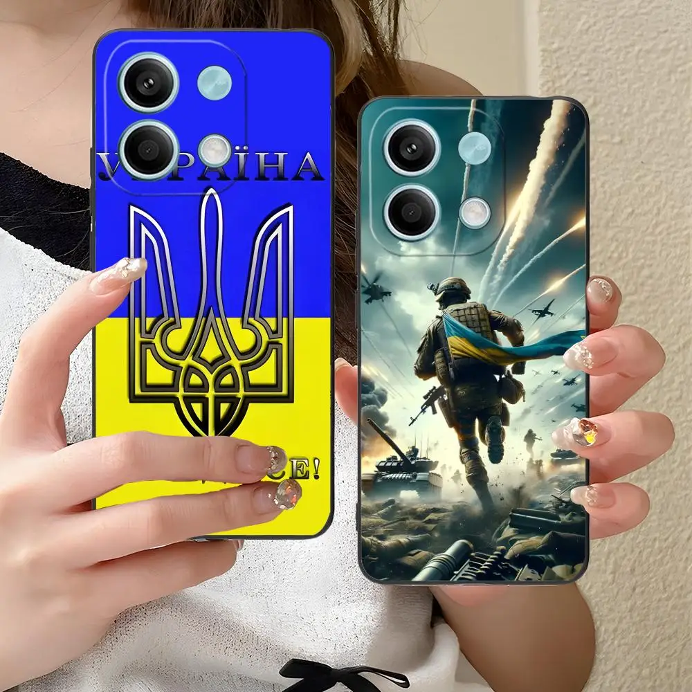 أوكرانيا العلم المحمول قضية الهاتف الخليوي ل Xiaomi Redmi 15 14 13 12 A5 3 2 1 C زائد 4G 5G اللون الطباعة غطاء فاخر غطاء جميل #5