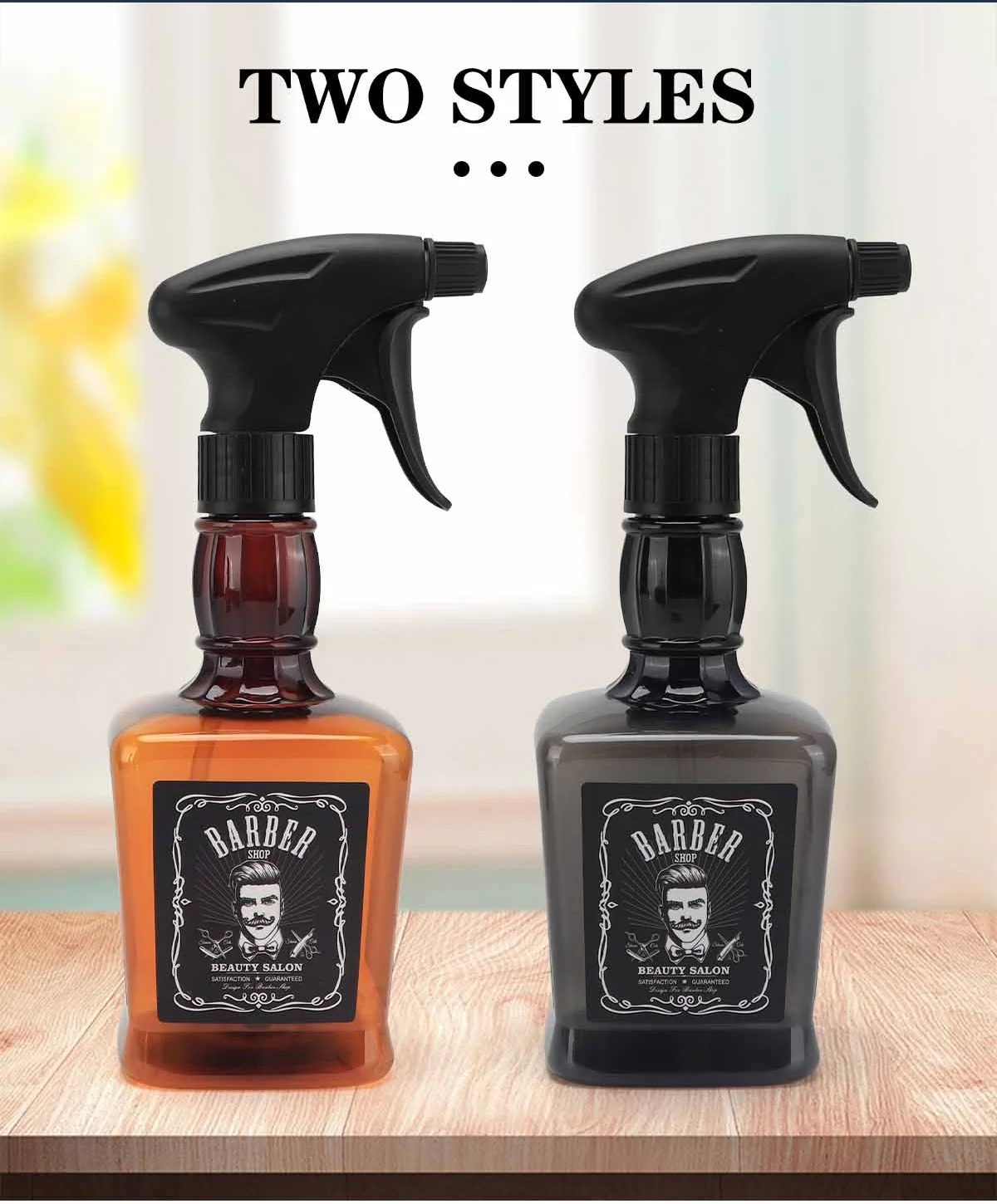 Barber Spray Flasche Friseur Nachfüllbare Spray Flasche Haar Nebel Salon Barbershop Haar Werkzeuge Wasser Für Haar Pflege Werkzeuge – Detail 3