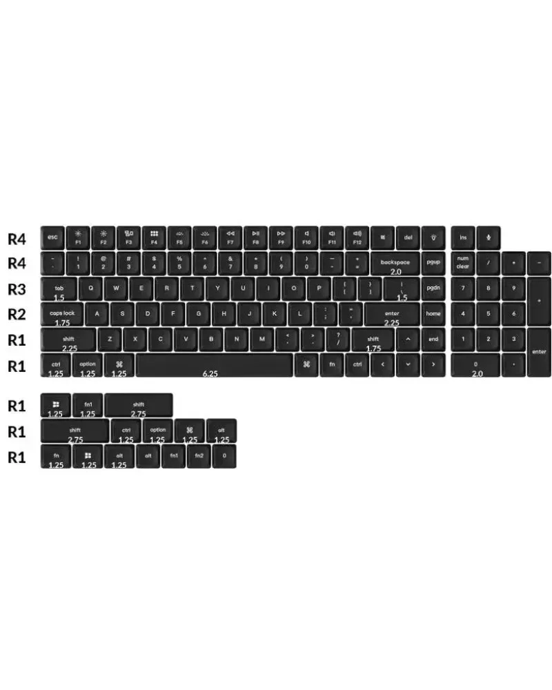 

deep black durable pbt keycaps set high quality for custom mechanical keyboards